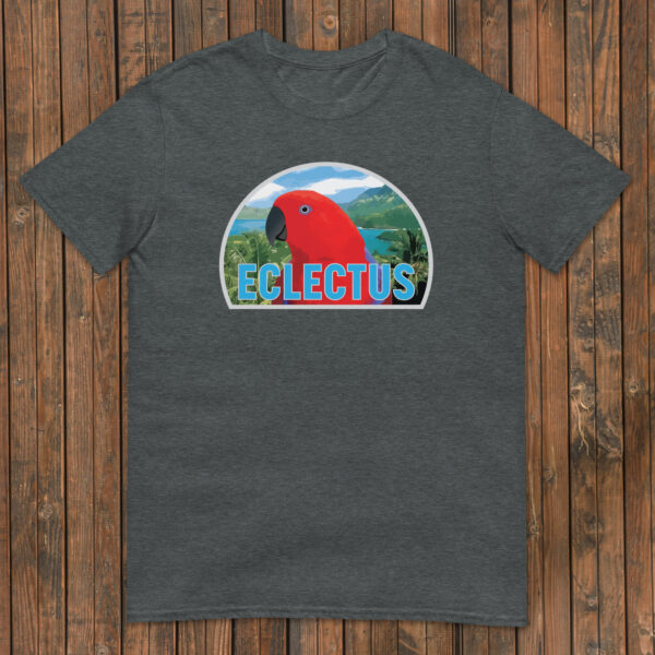 Retro Female Eclectus t-shirt - alternate view